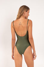 Load image into Gallery viewer, Model Back: Rio De Sol One-Piece Shimmer-Croco Hype-Noa