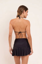 Load image into Gallery viewer, Model Back: Rio De Sol Beach Skirt Mini Skirt Nero