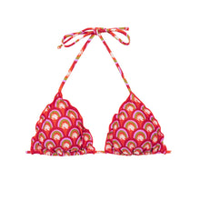 Load image into Gallery viewer, Product Front: Rio De Sol Top Top Floral-Scales Frufru