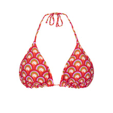 Load image into Gallery viewer, Product Front: Rio De Sol Top Top Floral-Scales Tri-Inv