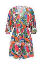 Load image into Gallery viewer, Product Front: Rio De Sol Mini Dress Jungle Mini Dress