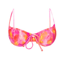 Load image into Gallery viewer, Product Front: Rio De Sol Top Top Joyful Balconet-Tie