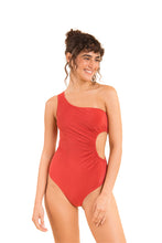 Load image into Gallery viewer, Model Front: Rio De Sol One-Piece Malibu-Chili Maeve