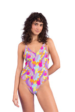 Load image into Gallery viewer, Model Front: Rio De Sol One-Piece Dreams Hype