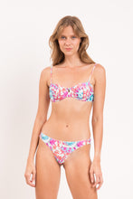 Load image into Gallery viewer, Model Front: Rio De Sol Bottom Bottom Splash Nice