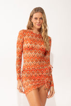 Load image into Gallery viewer, Image 08: Rio De Sol Beach Skirt Maracai Mini Skirt Ruched