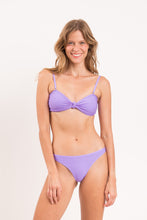 Load image into Gallery viewer, Model Front: Rio De Sol Set Set Bora-Lavanda Bandeau-Joy Leblon