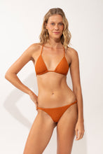 Load image into Gallery viewer, Model Front: Rio De Sol Top Top Ferrugo Tri-Aya