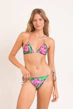 Load image into Gallery viewer, Model Front: Rio De Sol Bottom Bottom Parrots Frufru