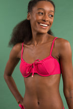 Load image into Gallery viewer, Image 10: Rio De Sol Top Top Dots-Virtual-Pink Balconet-Tie