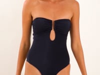 Load and play video in Gallery viewer, Video: Rio De Sol One-Piece Malibu-Black Sara-Op