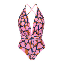 Load image into Gallery viewer, Product Front: Rio De Sol One-Piece Amore-Pink New Vegas