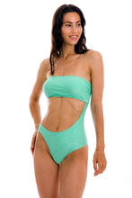 Load image into Gallery viewer, Model Front: Rio De Sol One-Piece Atlantis Body-Rio
