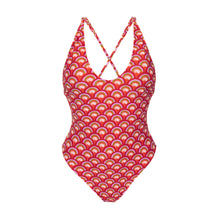 Load image into Gallery viewer, Product Front: Rio De Sol One-Piece Floral-Scales Sunny