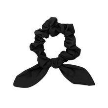 Load image into Gallery viewer, Product Front: Rio De Sol Hair Accessory Nero Scrunchie