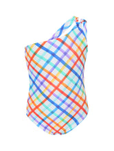 Load image into Gallery viewer, Product Front: Rio De Sol Girl's One-Piece Square Santorini-Kids