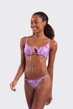 Load image into Gallery viewer, Image 04: Rio De Sol Top Top Trail-Purple Tank-Tie
