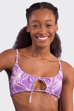 Load image into Gallery viewer, Gallery: Rio De Sol Top Top Trail-Purple Tank-Tie
