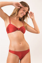 Load image into Gallery viewer, Image 03: Rio De Sol Top Top Shimmer-Liquor Bandeau-Joy
