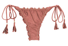 Load image into Gallery viewer, Product Front: Rio De Sol Bottom Bottom Shimmer-Copper Frufru-Fio
