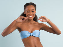 Load image into Gallery viewer, Image 08: Rio De Sol Top Top Shimmer-Baltic-Sea Bandeau-Joy
