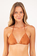 Load image into Gallery viewer, Gallery: Rio De Sol Top Top Shimmer-Nocciola Frufru
