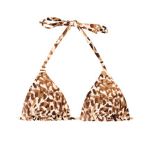 Load image into Gallery viewer, Product Front: Rio De Sol Top Top Leopard Tri-Inv
