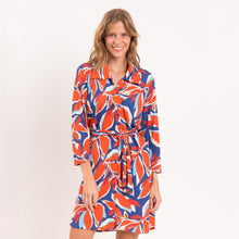Load image into Gallery viewer, Gallery: Rio De Sol Shirtdress Leaves Chemise
