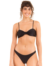 Load image into Gallery viewer, Gallery: Rio De Sol Set Set Shimmer-Black Bandeau-Joy Essential
