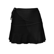 Load image into Gallery viewer, Product Front: Rio De Sol Beach Skirt Mini Skirt Nero
