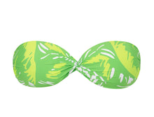 Load image into Gallery viewer, Product Front: Rio De Sol Top Top Green-Palms Twist
