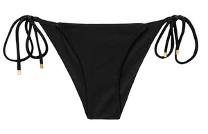 Bottom Shimmer-Black Cheeky-Tie