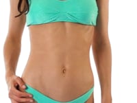 Load and play video in Gallery viewer, Video: Rio De Sol Top Top Atlantis Bandeau-Pli
