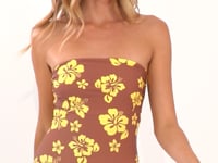 Load and play video in Gallery viewer, Video: Wednesday In Hawaii By Rio De Sol One-Piece Pua-Coco-Lilikoi Aloha
