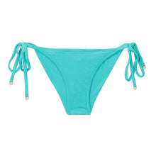 Load image into Gallery viewer, Product Front: Rio De Sol Bottom Bottom Malibu-Atol Cheeky-Tie
