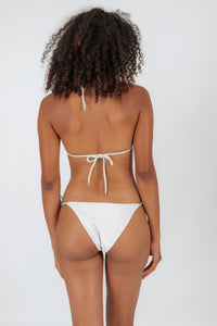 Model Back: Rio De Sol Bottom Bottom Shimmer-White Ibiza-Rope