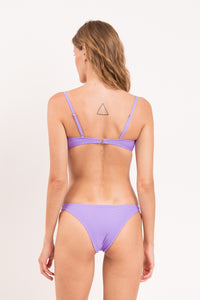 Model Back: Rio De Sol Set Set Bora-Lavanda Bandeau-Joy Leblon