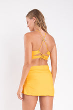 Load image into Gallery viewer, Model Back: Rio De Sol Beach Skirt Solar Skirt-Knot
