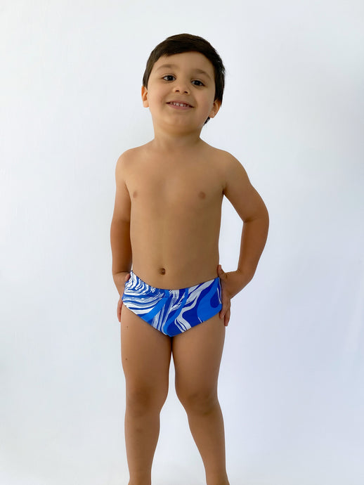 Model Front: Rio De Sol Boy's Swimwear Sunga Inagua Kids