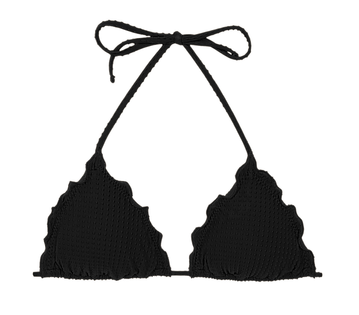 Product Front: Rio De Sol Top Top Dots-Black Frufru