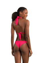 Load image into Gallery viewer, Model Back: Rio De Sol Top Top Dots-Virtual-Pink Mel
