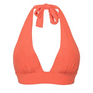 Product Front: Rio De Sol Top Top Light-Peach Halter-Cos