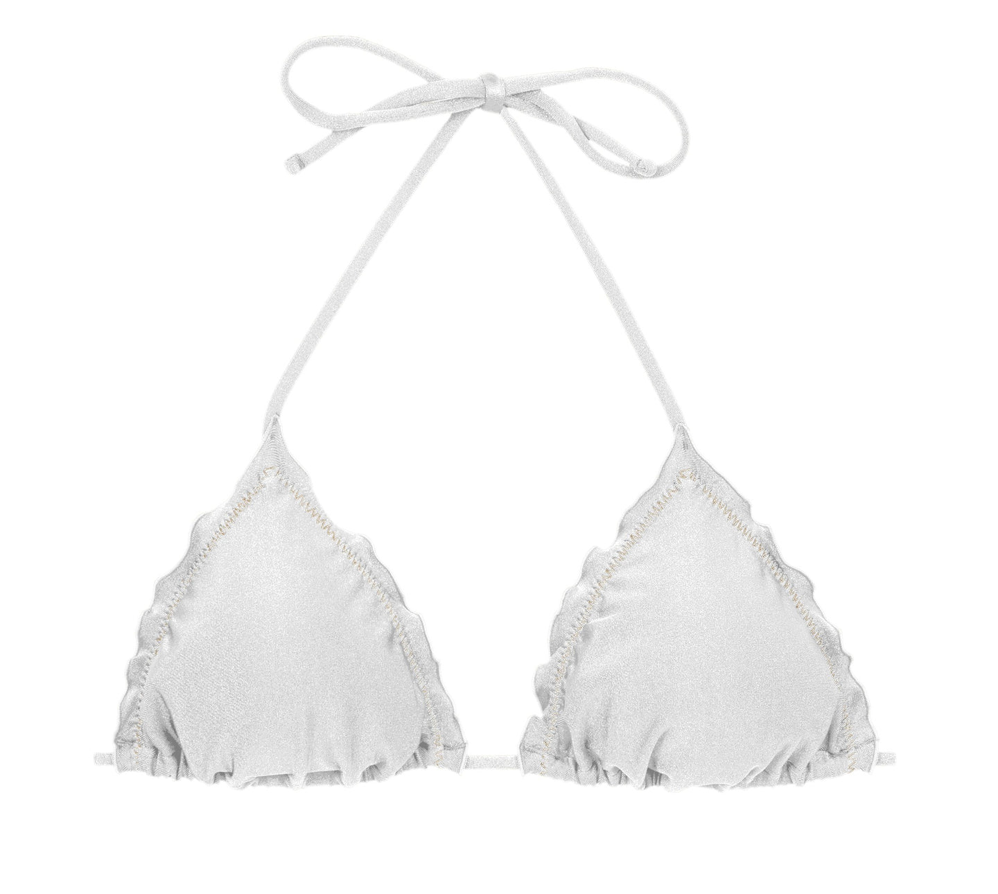 Product Front: Rio De Sol Top Top Shimmer-White Frufru