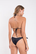 Load image into Gallery viewer, Model Back: Rio De Sol Top Top Touch-Black Tri-Inv
