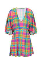 Load image into Gallery viewer, Product Front: Rio De Sol Mini Dress Tulip-Garden Mini Dress
