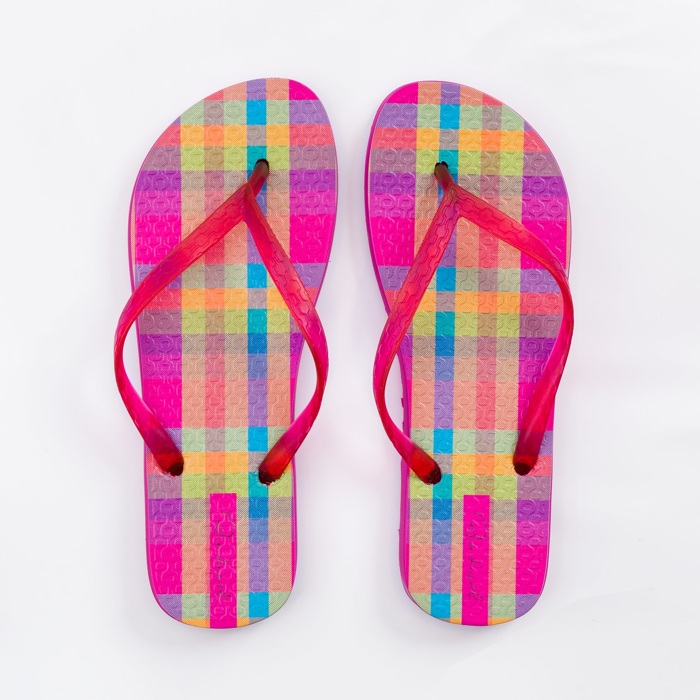 Product Front: Rio De Sol Flip-Flop Tulip-Garden Slim
