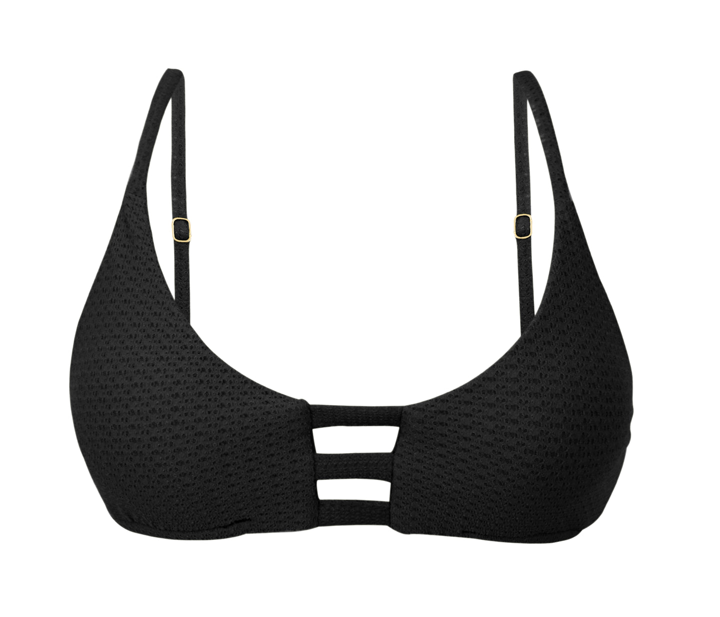 Top Bora-Black Bra-Trio