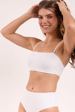 Load image into Gallery viewer, Top Memphis-White Bandeau-Reto
