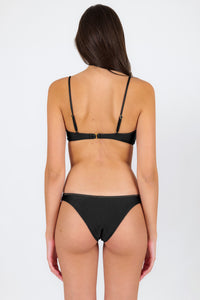 Top Shimmer-Black Bandeau-No