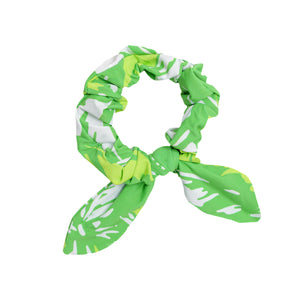 Green-Palms Scrunchie